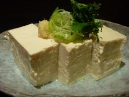 むかしながらの冷やっこ