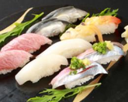 自慢の江戸前にぎり（６ケ）