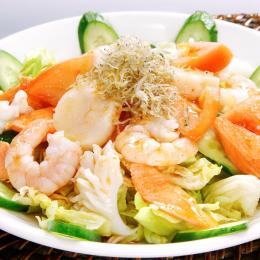 中華風海鮮サラダ