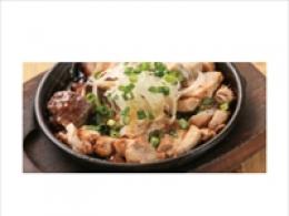 マグロホホ肉鉄板ステーキ