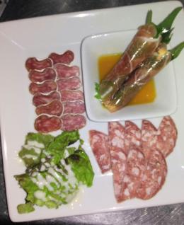 生ハムのイタリアンサラダ