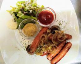 ソーセージの盛り合わせ