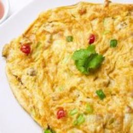 ふんわりやわらかタイの玉子焼き	