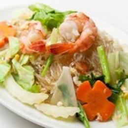 エビと春雨のさっぱり炒め	