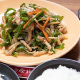 チンジャオロース定食