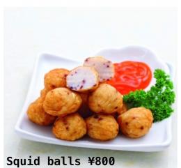 Squid balls