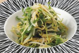 青蓮のヘルシーサラダ 柚子胡椒風味