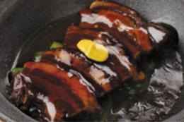 豚バラと青菜の角煮