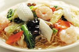 海鮮あんかけ焼きそば