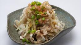 ミミガーのおろしポン酢