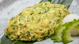 伊江島産あおさオムレツ