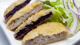 紅芋と田芋のコロッケ