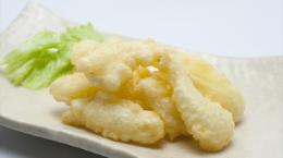 島らっきょうの天ぷら