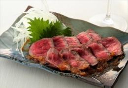 国産和牛のタタキ