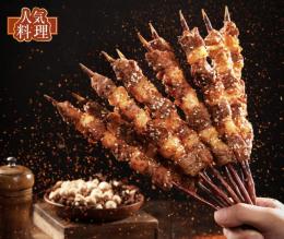 ６．ラム串焼き